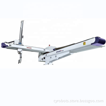 High Speed Injection Mould Machine Robot Arm for Thin Wall Container Packing in Frozen Storage